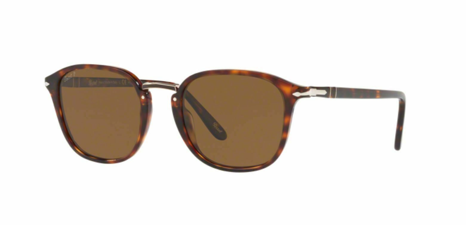 Persol 0PO 3186 S 24/57 HAVANA Polarized Sunglasses