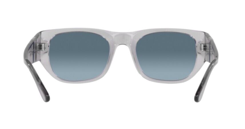 Persol 0PO3308S 309/Q8 Transparent Grey/Azure Blue Gradient Unisex Sunglasses