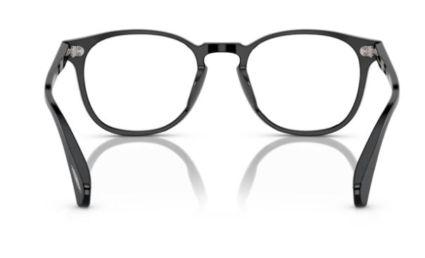 Oliver peoples OV5298SU 1005GH 53mm Round Black Men's Eyeglasses