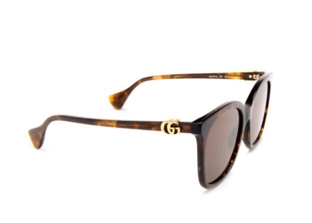 Gucci GG1071S 002 Havana/Brown Cat-Eye Women's Sunglasses