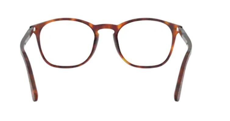 Persol 0PO3007VM 24 Havana/ Silver Square Men's Eyeglasses