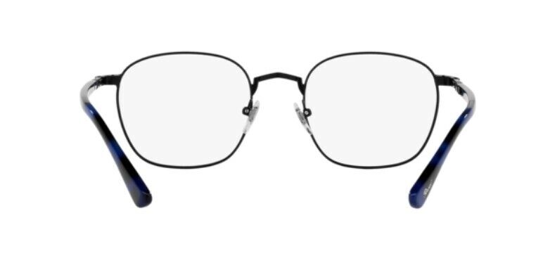 Persol 0PO2476V 1078  Black/ Blue Havana/Silver Square Unisex Eyeglasses