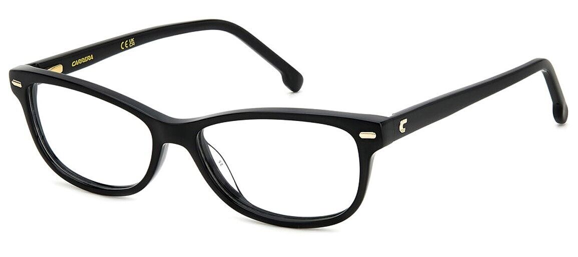Carrera OPT WM Carrera 3008 0807 00 Matte Black Rectangular Women's Eyeglasses