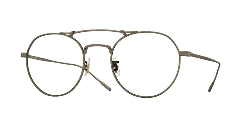 Oliver Peoples 0OV1309ST Reymont 5284SB Antique Gold/Blueblock Unisex Eyeglasses