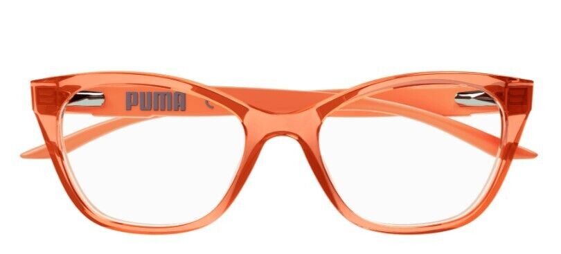 Puma PJ0055O 005 Orange/Orange Cat-Eye Junior Full-Rim Eyeglasses