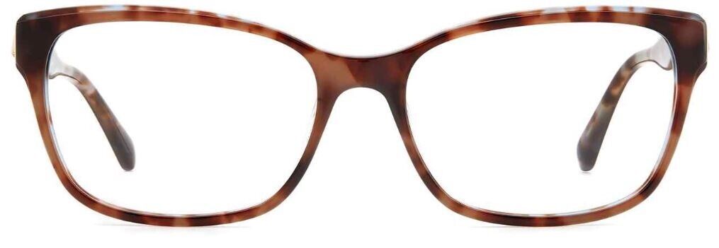 Kate Spade Crishell 0JBW Blue-Havana Rectangular Women's Eyeglasses