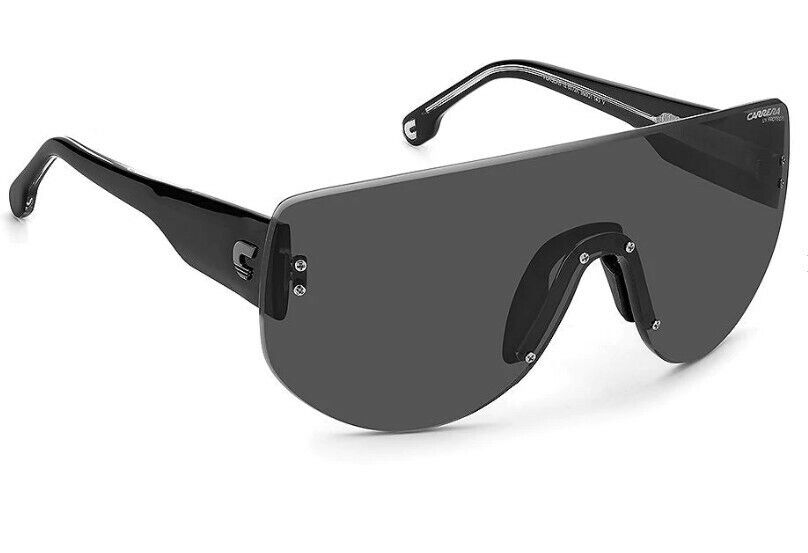 Carrera FLAGLAB-12 807/2K Black/Grey Shield Anti-Reflective Women's Sunglasses