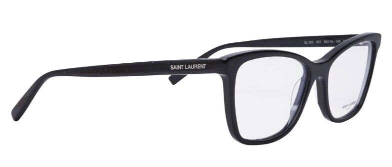 Saint Laurent SL 503 001 Black/Black Cat-Eye Women's Eyeglasses