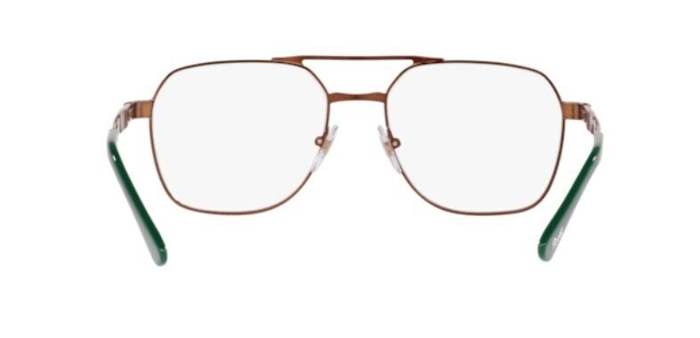 Persol 0PO1004S 1124GH Shiny Brown/ Transitions 8 Grey Square Unisex Sunglasses