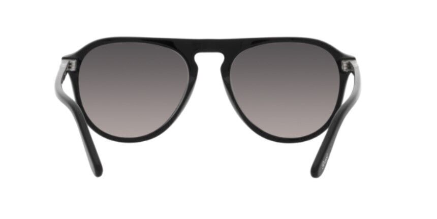 Persol 0PO3302S 95/M3 Black/Grey Gradient Polarized Pilot Unisex Sunglasses