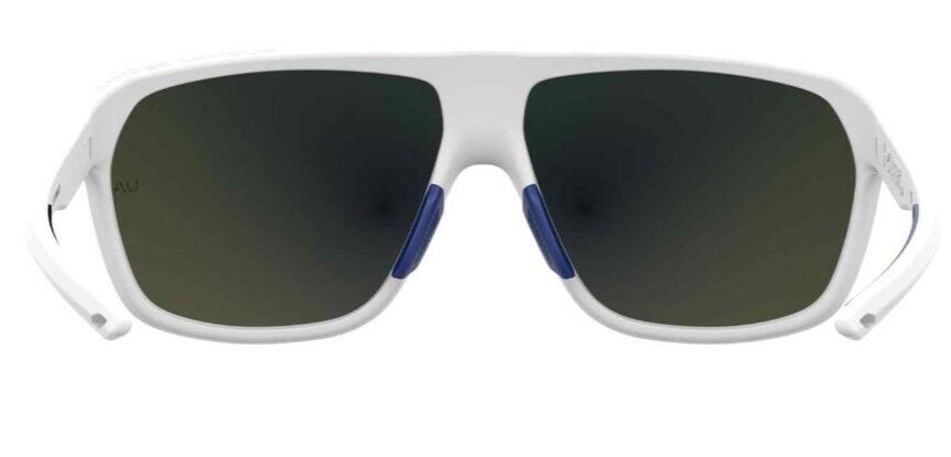 Under Armour UA-DOMINAT 0WWK/W1 White/Blue ML Rectangle Unisex Sunglasses