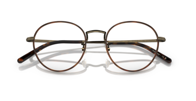 Oliver Peoples 0OV1333 Sidell 5284 Antique gold/362 Round 49mm Men's Eyeglasses