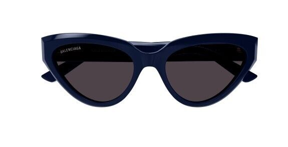 Balenciaga BB0270S 004 Blue/Grey Cat-Eye Women's Sunglasses
