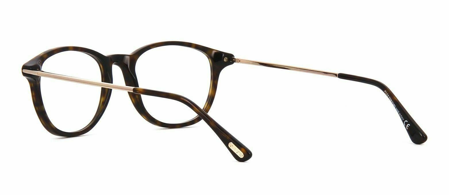 Tom Ford FT5553 B 052 Dark Havana Blue Blockers Men's Eyeglasses