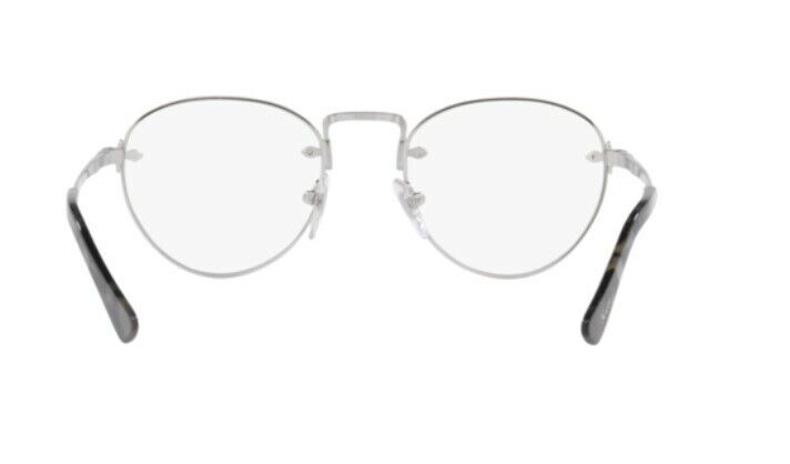 Persol 0PO2491V 1122 Silver/Havana Unisex Eyeglasses