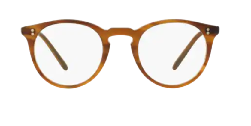 Oliver Peoples 0OV 5183 O'MALLEY 1011 Raintree Brown Round Men's 45MM Eyeglasses