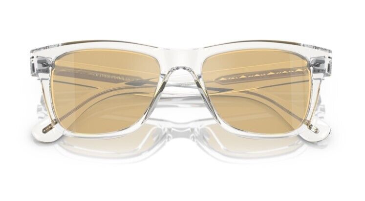 Oliver Peoples 0OV5393SU 11010F Crystal/Mustard Rectangular49mm Men's Sunglasses