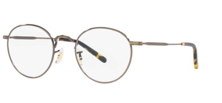 Oliver Peoples 0OV1308 Carling 5317 Antique Gold/Black Gold Round Eyeglasses
