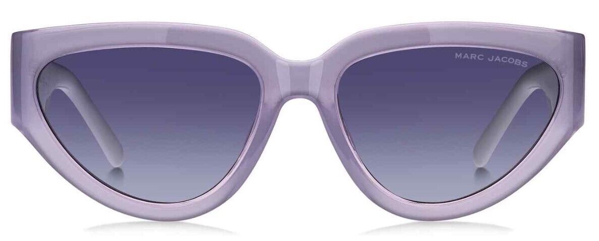 Marc Jacobs Marc-645/S 0B1P-DG Violet/Violet Shaded Cat-Eye Women's Sunglasses