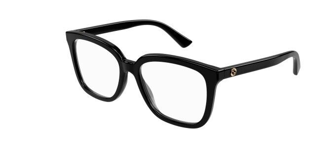 Gucci GG1319O 001 Black Rectangular  Women's Eyeglasses
