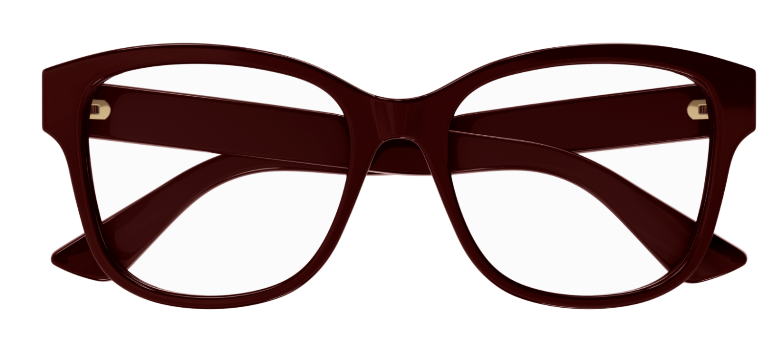 Gucci GG1340O 005 Red Squared Oversized Women's Eyeglasses