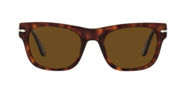 Persol 0PO3269S 24/57 Havana/ Brown Polarized Rectangle Unisex Sunglasses