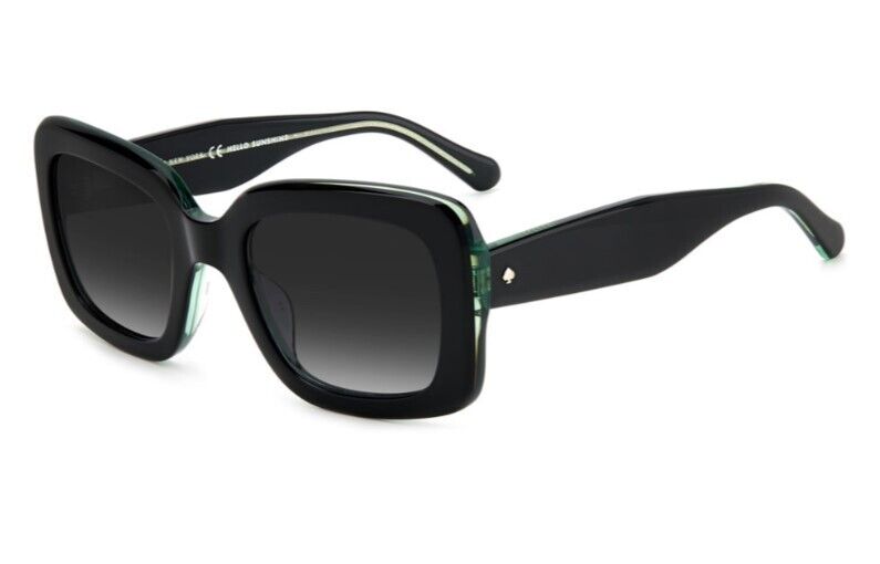 Kate Spade Bellamy/S 0807/9O Black/Grey Shaded Rectangular Women's Sunglasses