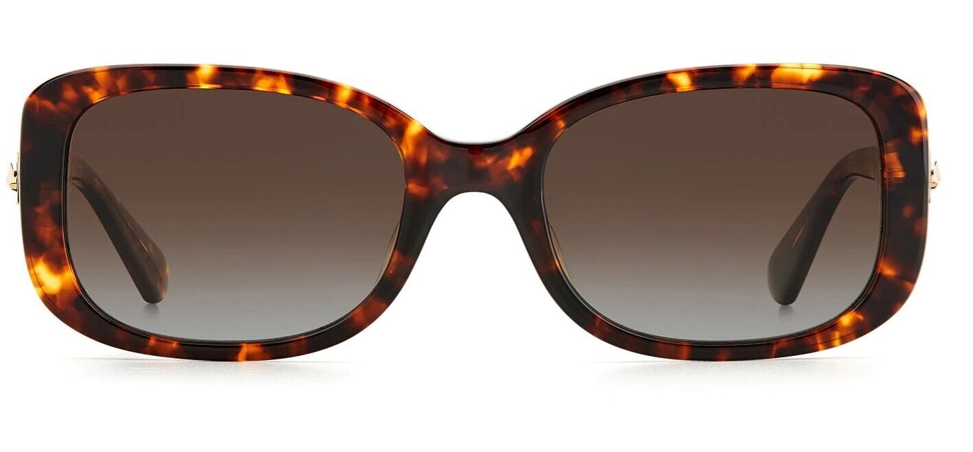 Kate Spade Dionna/S 006J/LA Gold Havana/Brown Gradient Polarized Sunglasses