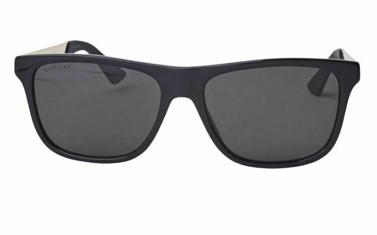 Gucci GG0687S 002 Black Polarized Sunglasses