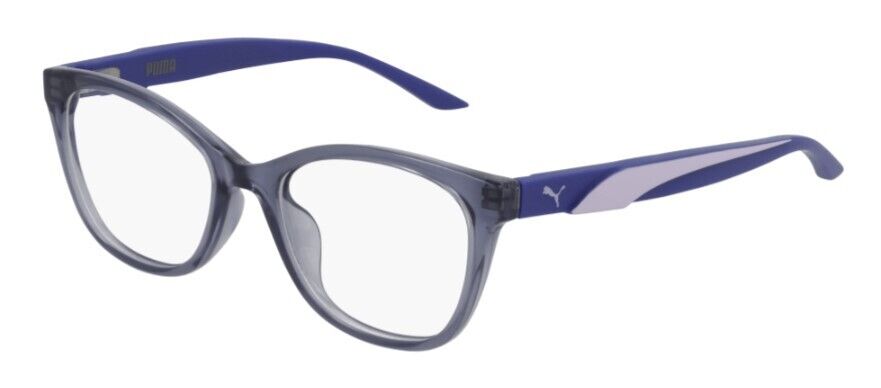 PumaPJ0055O 002 Blue/Blue Cat-Eye Junior Full-Rim Eyeglasses