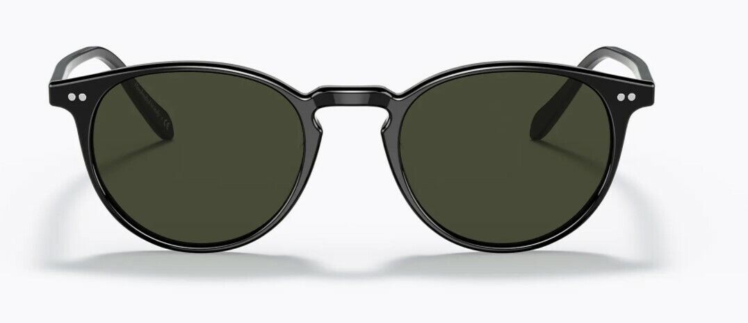 Oliver Peoples 0OV5004SU RILEY SUN 1005P1 Black Polarized Unisex Sunglasses