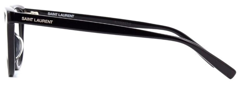 Saint Laurent SL 504 001 Black/Black Cat-Eye Round Full-Rim Women's Eyeglasses