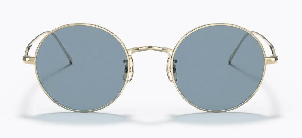 Oliver Peoples 0OV1293ST G. PONTI-3 503556 Soft Gold Titanium Unisex Sunglasses