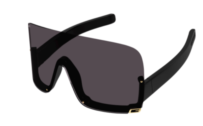 Gucci GG1631S 004 Black/Grey Oversized Square Women's Sunglasses