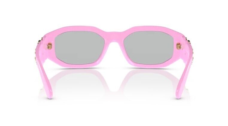 Versace 0VE4361 539687 Pink /Light Grey Square Men's Sunglasses