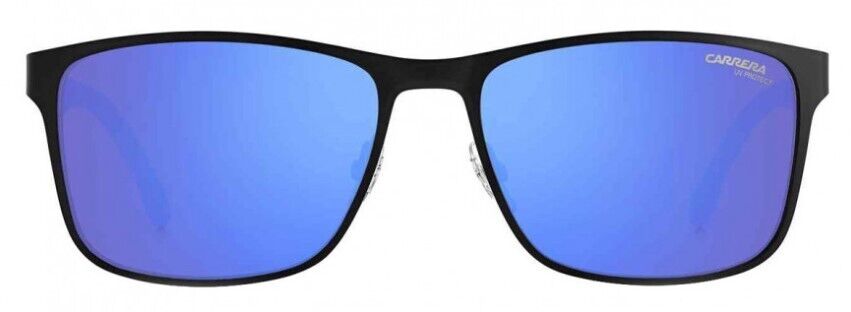 Carrera 2037T/S 0003/Z0 Matte Black/Blue Multilayer Rectangle Teen's Sunglasses