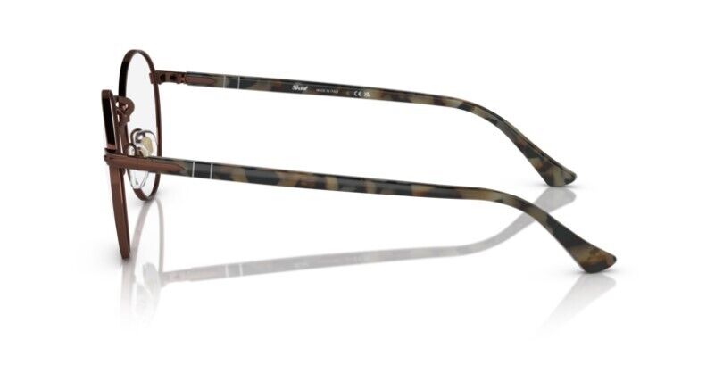 Persol 0PO1008V 1148 Brown/Brown tortoise Round Unisex Eyeglasses