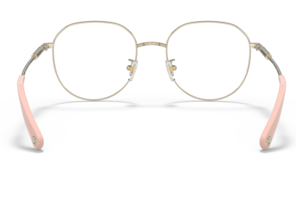 Versace 0VE1282D 1469 Pale gold/pink Women's Round Eyeglasses