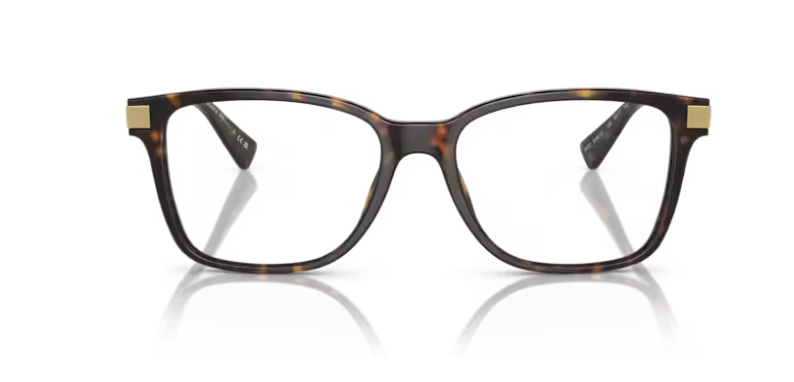 Versace 0VE3340U 108 Havana Soft Square Men's Eyeglasses