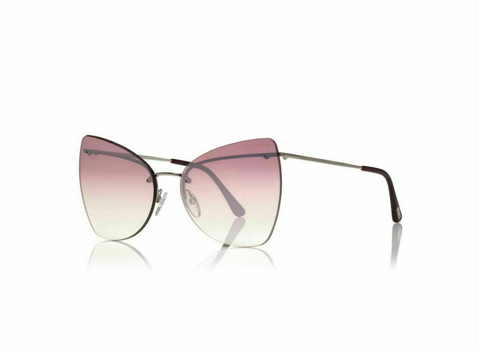 Tom Ford FT0716 16Z Silver/Pink Gradient Sunglasses