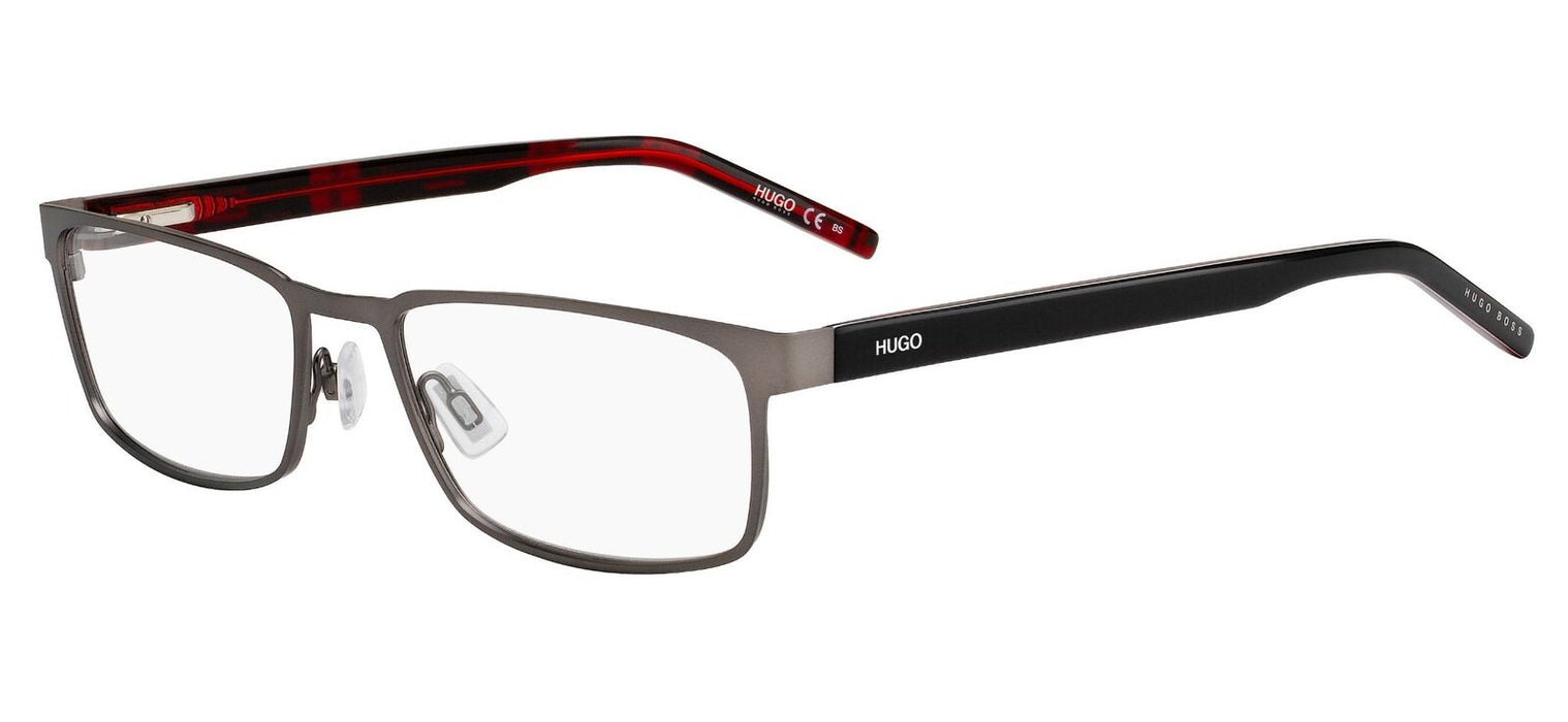 Hugo 1075 0R80 Semi Matte Dark Ruthenium Eyeglasses