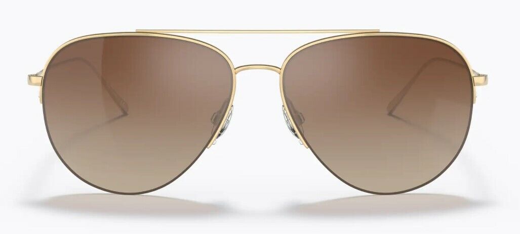 Oliver Peoples 0OV1303ST CLEAMONS 5292Q1 Gold Gradient Pilot Unisex Sunglasses