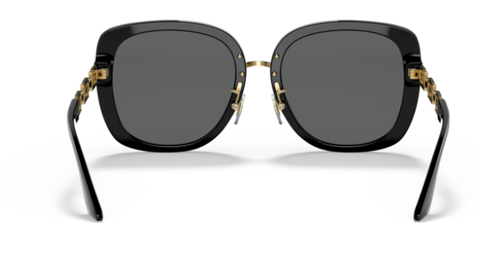 Versace VE4407D GB1/87 Black /Dark grey Square Women's Sunglasses