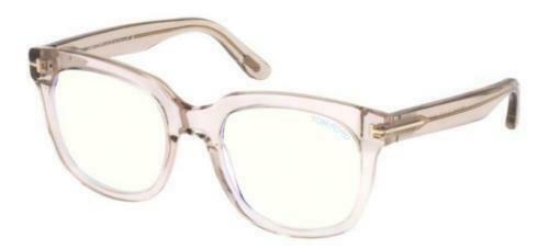 Tom Ford FT 5537 B 072 Dark Shiny Pink Eyeglasses