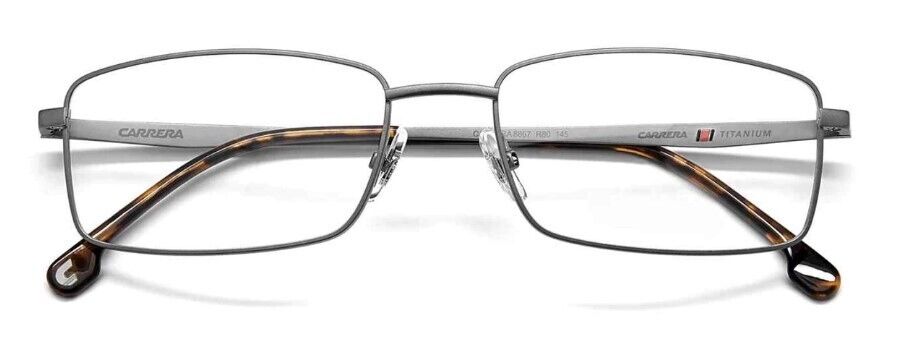 Carrera Carrera 8867 0R80 00 Matte Ruthenium Rectangular Men's Eyeglasses
