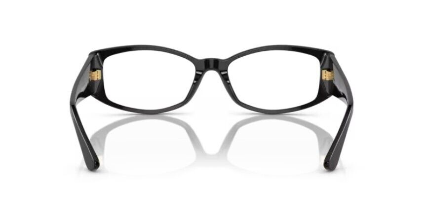 Versace 0VE3343 GB1 Black/Clear Soft Rectangle 52mm Women's Eyeglasses