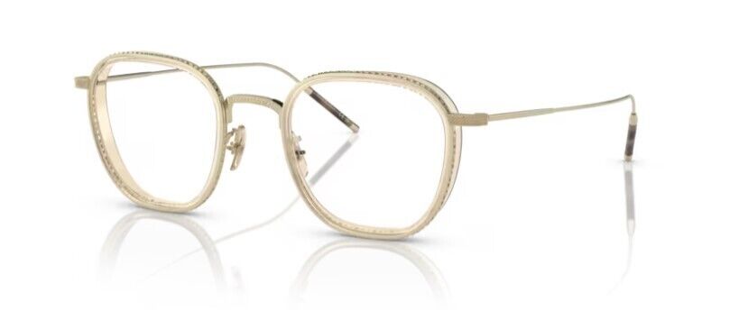 Oliver Peoples 0OV 1321T TK 9 5327 Gold Buff Men's 48mm Rectangular Eyeglasses