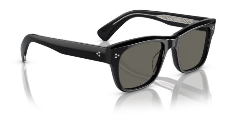 Oliver People 0OV5524SU 1492R5 Black Carbon Grey Soft Square  Men's Sunglasses