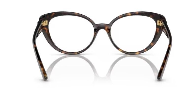 Versace 0VE3349U 108 Havana/ Clear Oval Shaped Women's Eyeglasses