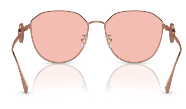 Versace 0VE2259D 1412/5 Rose Gold/ Light Pink Women's Sunglasses